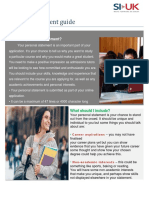 Personel Statement SIUK New PDF