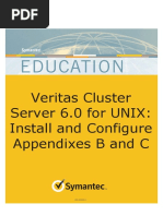 66-Veritas Cluster Server 6.0 For UNIX - Install and Configure Appendixes B and C