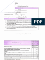 nsg434 clinical evaluation tool