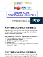 Konsep Dasar Riskesdas Gilut 2018