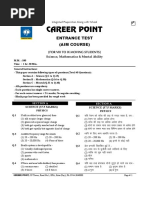 Careerpoint Questionpaper PDF