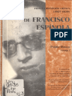 Primera recepción crítica de Francisco Espínola (1927-1939)