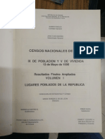 Censo de 1990, Panamá 