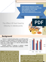 OBESITAS PADA REMAJA (Pengaruh Fast Food Terhadap Remaja)