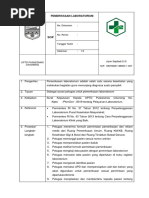 8.1.1.1 Sop & Daftar Tilik Pemeriksaan Laboratorium