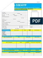 46th SSEAYP Application Form - Participating Youth 2019