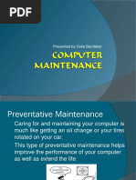 Comp Maintenance