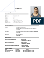 Quisil, Snooky Benitez: 45 Years December 07, 1973 Female 4'10 52 Kgs. Roman Catholic Bonifacio P. Benitez (Deceased)