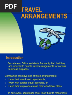 Travel Arrangements