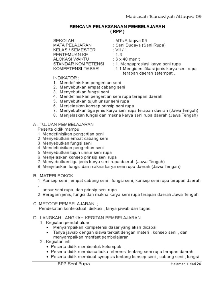 16 Rpp Seni Rupa Smt 1