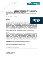 Mazorco Julio - Factore Medio-Ambientales Que Influyen en El Desarrollo de Habilidades Cognitivas PDF