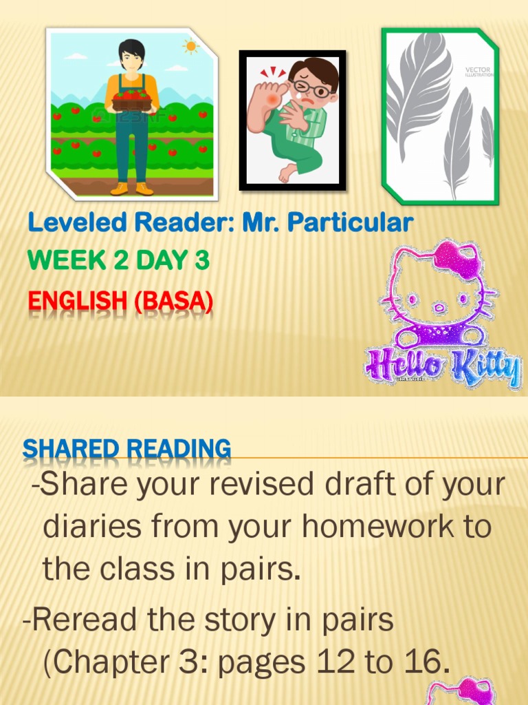 English Basa Week 2 Day 3 Activities | PDF | Written Communication ...