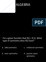 Algebra Elements