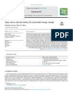 Open Source All-Iron Battery For Renewable Energy Storage