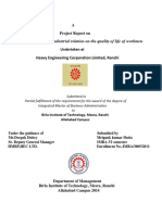 A Project Report On Analysis of Effect o