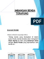 Keseimbangan Benda Terapung