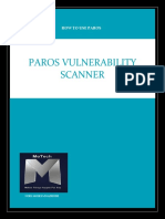 Paros Vulnerability Scanner