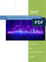 Time Series Models With Discrete Wavelet Transform