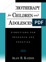 Alan E. Kazdin-Psychotherapy For Children and Adolescent PDF