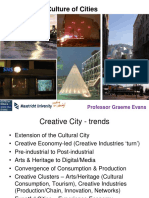 Remaking The Culture of Cities Professor