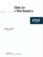 Introduction To Quantum Mechanics - D. Griffiths