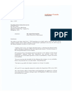 JFC Letter To PSE On Confirmation of News Article Jollibee Delays Public Offering of SuperFoods - July 1, 2019