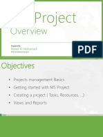 MS Project Overview: Learn Project Management Basics & Get Started with MS Project