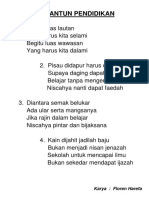 Pantun Pendidikan