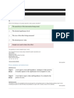 Reference Ranges End and Review: Type 1 Error