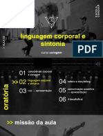 Linguagem Corporal e Sintonia - Slides Alunos