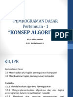 Pert 1 Pemrograman Dasar