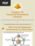 Financial Statement Analysis: Cornerstones of Financial & Managerial Accounting, 2e