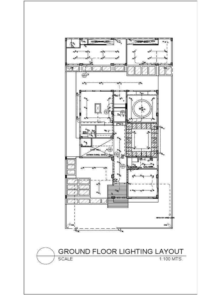 Ground Floor Lighting Layout | PDF