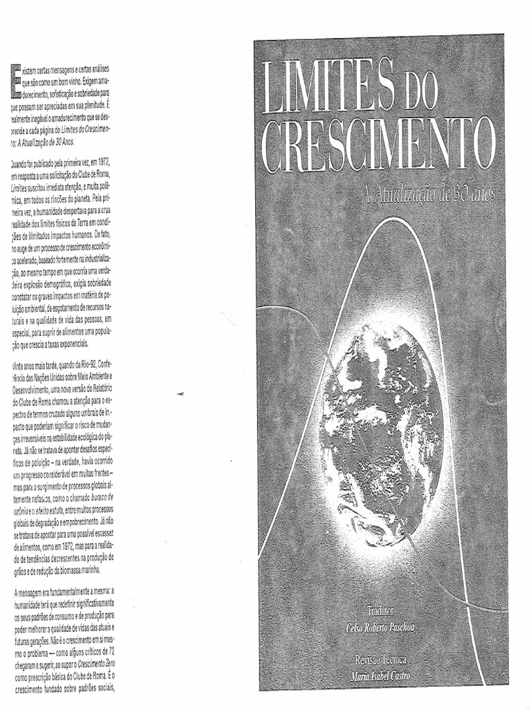 Limites do Crescimento: Análise Crítica | PDF