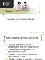 11 Reporting and Analyzing Equity