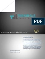 Terminus Research Bonos Marzo 2016