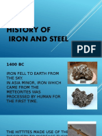 History of Iron and Steel