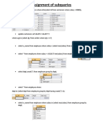 Assignment of Subqueries2