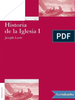 Historia de La Iglesia I Antiguedad y Edad Media - Joseph Lortz PDF