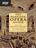 Amanda Holden, Colin Davis, Stephen Walsh, Nicholas Kenyon - The Penguin Opera Guide (1995, Penguin Books)