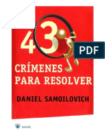 43 crímenes por resolver. Libro completo. 
