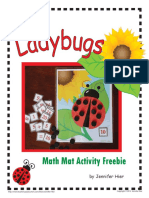 Math Mat Activity Freebie: by Jennifer Hier