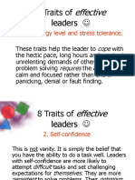 8 Traits of Leaders: Effective