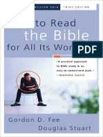 How To Read The Bible For All Its Worth by Gordon D Fee Douglas Stuart Chapter 1 PDF