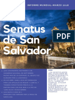 Informe Marzo 2018 San Salvador