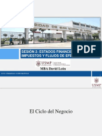 02.estados Financieros Impuestos y Flujos de Efectivo - 2018II PDF