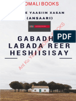 @somalibooks Gabadhii Labada Reer Heshiisay