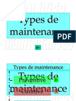 Types de Maintenance 