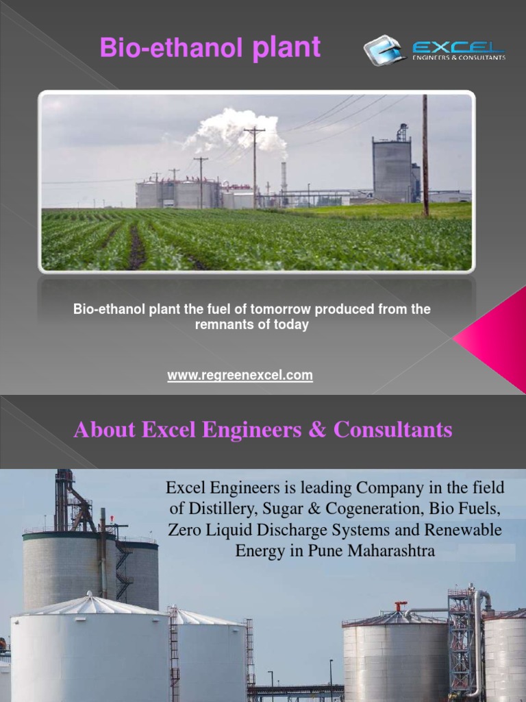 Bio-Ethanol Plant Solutions Pune | PDF | Ethanol | Sugarcane