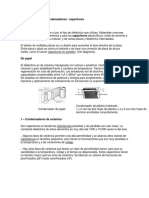 Clasificación de Capacitores